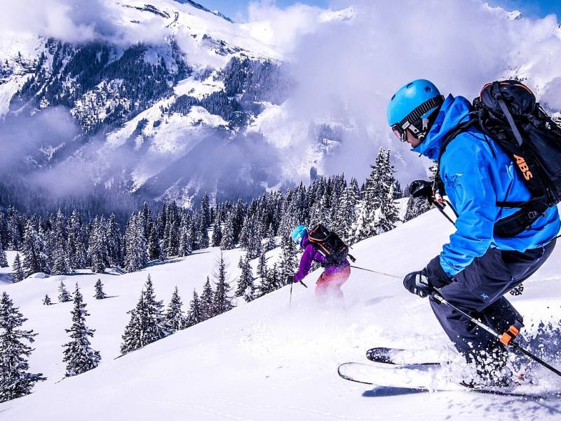 Ski resort Bad Gastein, Austria