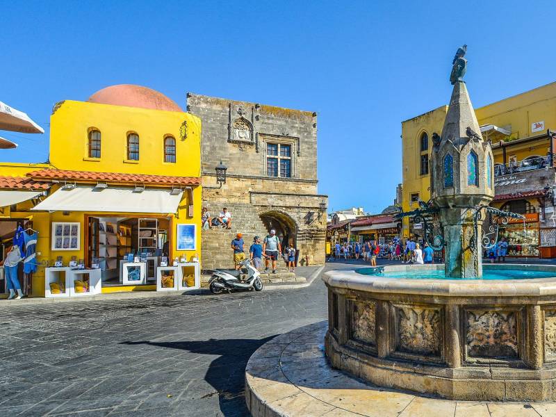 Active tourism Rhodes Town