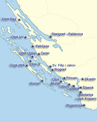 Active tourism North Dalmatia