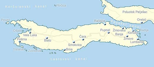 Izleti Otok Korčula