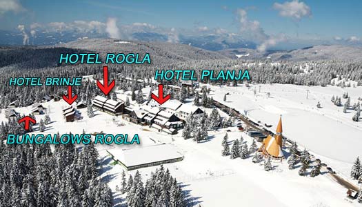 Skigebiet Rogla