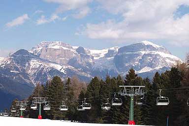 Excursions Ski resort Val di Fassa