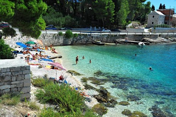 Ferienhaus mit Pool Selca, Insel Brac, Dalmatien, Kroatien 