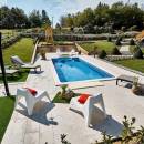 Relax Ferienhaus mit Pool und Sauna, Bosiljevo, in der Nähe von Fluss Kupa, Kroatien 