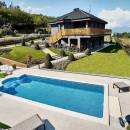 Relax holiday house with pool and sauna, Bosiljevo, near Kupa river, Croatia 