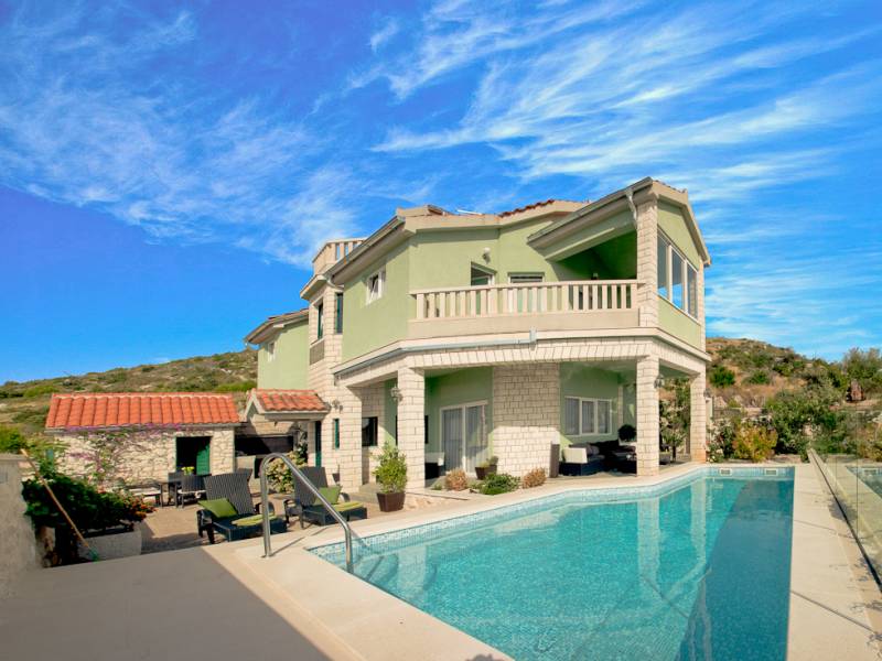 Villa avec piscine Primosten, Dalmatie, Croatie 