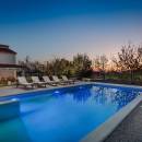 Vila s bazénem Kastel Luksic, Split, Dalmácie, Chorvátsko 