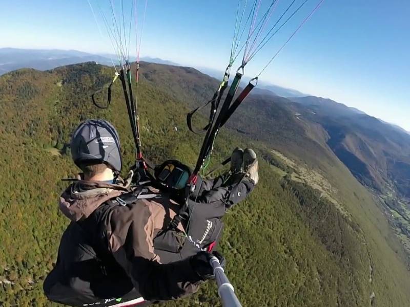 Sky riders paragliding Croatia 