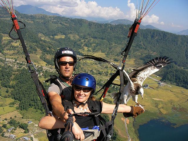 Sky riders paragliding Ambrož, Krvavec, Slovenija 