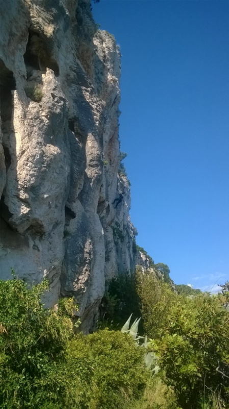 Klettern, Split, Dalmatien, Kroatien 