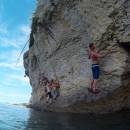 Deep Water Solo & Cliff jumping, Split, Dalmatia, Croatia 