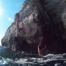 Deep Water Solo & Cliff jumping, Split, Dalmatia, Croatia 