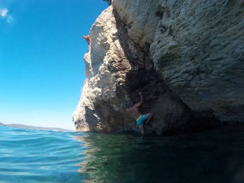 Deep Water Solo & Skakanje s pečine, Split, Dalmacija, Hrvaška 