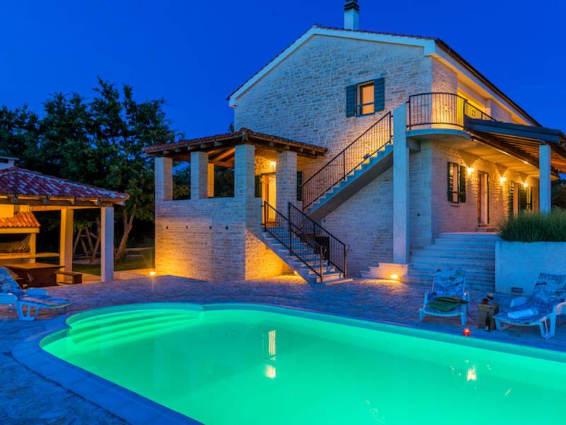 Casa vacanza con piscina, Zadar, Dalmazia, Croazia 