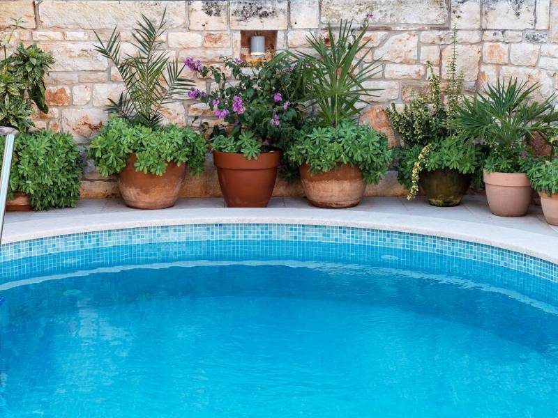 Relax Ferienhaus mit Pool und Spa in Marcana, in der Nähe von Pula, Istrien, Kroatien 