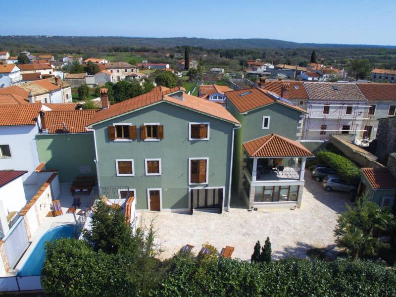 Relax Ferienhaus mit Pool und Spa in Marcana, in der Nähe von Pula, Istrien, Kroatien 