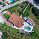 Luxus Ferienhaus mit Pool in Nedescina, Rabac, Istrien, Kroatien 