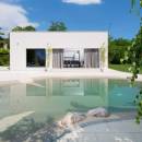 Luxus Ferienhaus mit Pool in Nedescina, Rabac, Istrien, Kroatien 