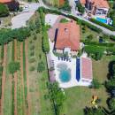 Luxus Ferienhaus mit Pool in Nedescina, Rabac, Istrien, Kroatien 