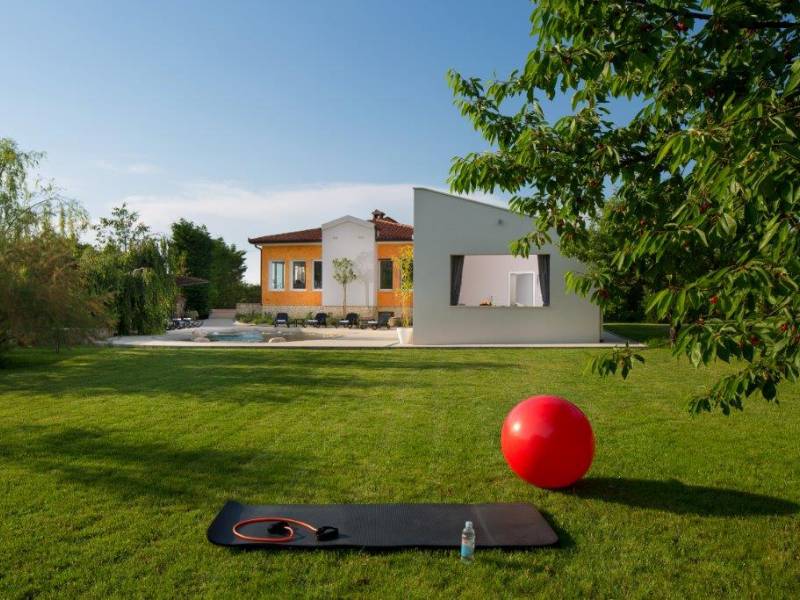 Luxus Ferienhaus mit Pool in Nedescina, Rabac, Istrien, Kroatien 