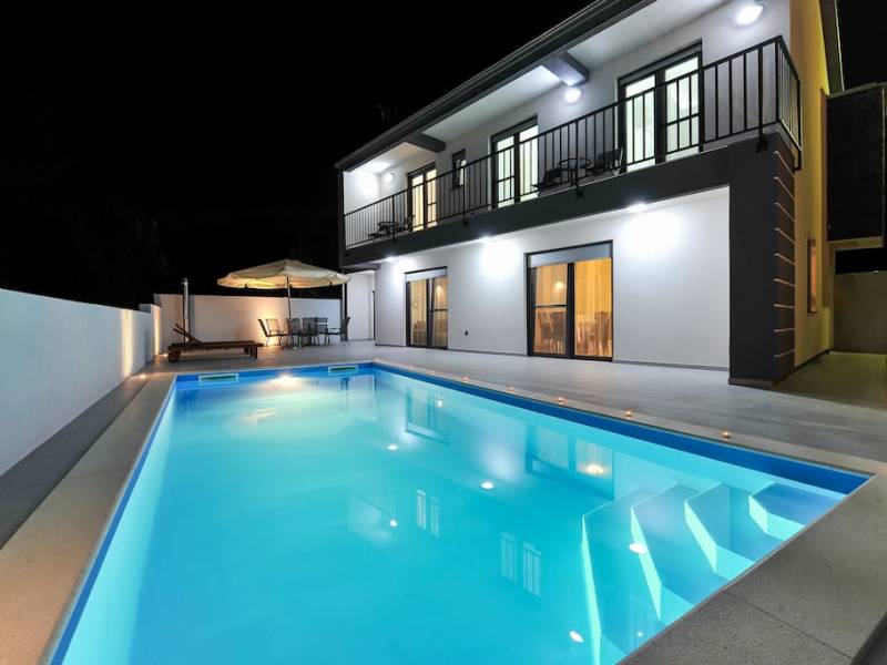 Holiday house with pool Privlaka, Zadar, Dalmatia, Croatia 