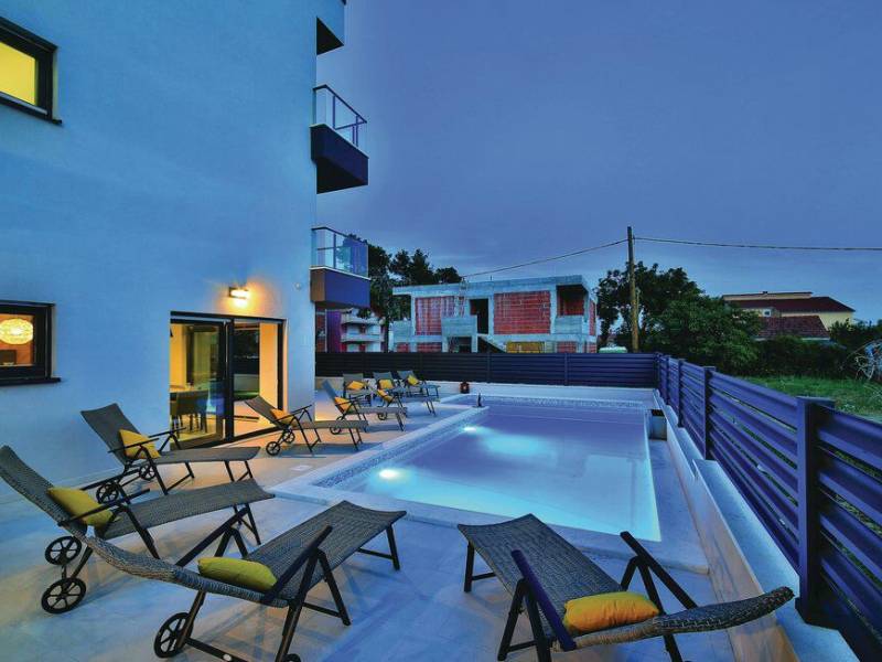 Holiday house with pool Kastel Novi, Trogir, Dalmatia, Croatia 