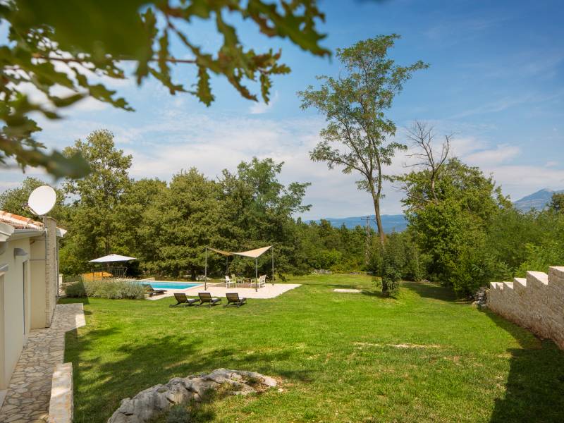 Luxus Villa medencével Vlasici, Krsan, Isztria, Horvátország 