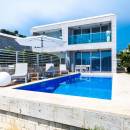 Villa avec piscine directement sur la mer, Petrcane, Zadar, Dalmatie, Kroatie 