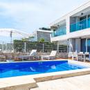 Villa with pool, direct on the sea, Punta Skala, Petrcane, Zadar, Dalmatia, Croatia 