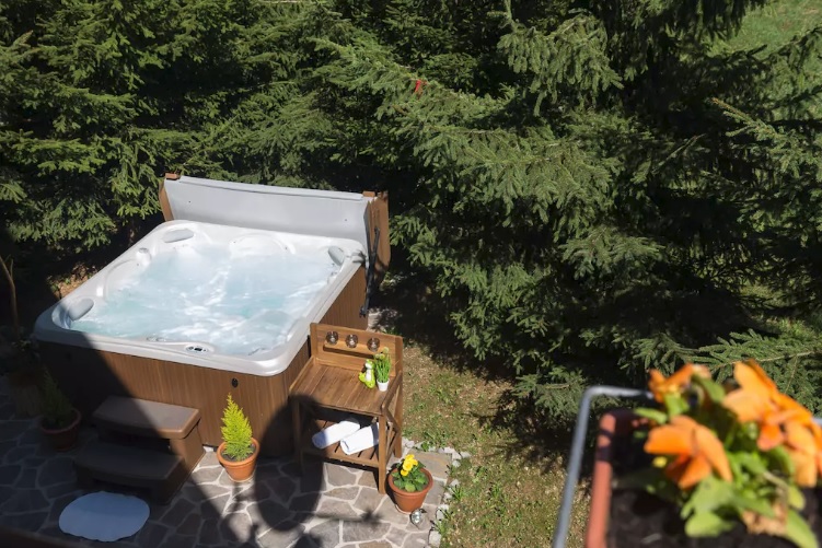 Chalet Mrkopalj s jacuzzival, Gorski Kotar, Horvátország 