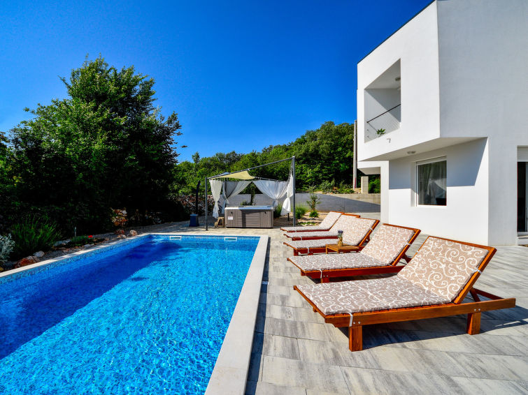 Luxury villa with pool Krk, Kvarner, Croatia 