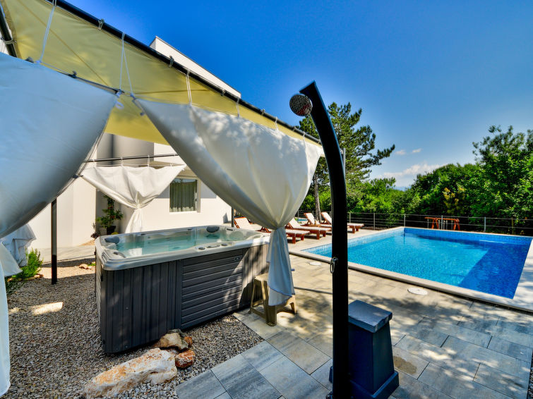 Luxus villa mit pool Krk, Kvarner bucht, Kroatien 