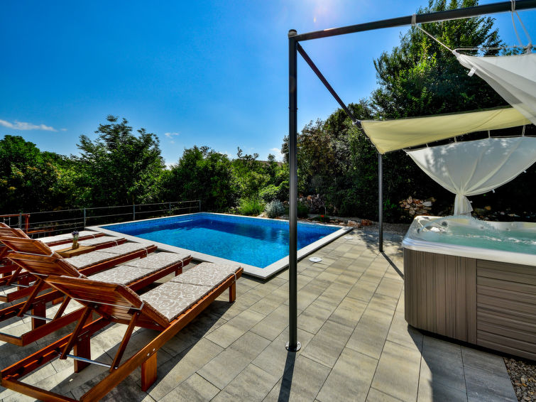 Luxury villa with pool Krk, Kvarner, Croatia 