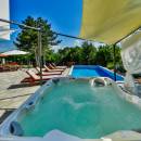 Luxusná  vila s bazénom Krk, Kvarner, Chorvatsko 