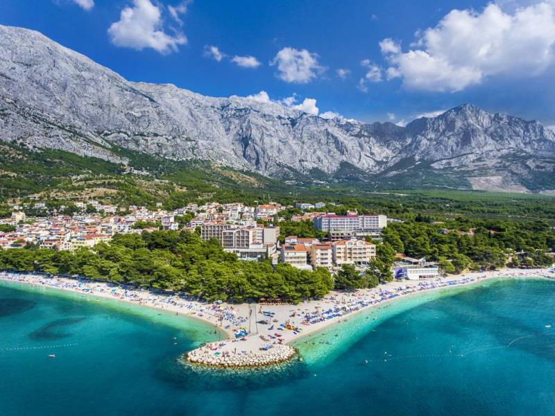 Hotel Horizont, Baska voda, Dalmatië, Kroatië 