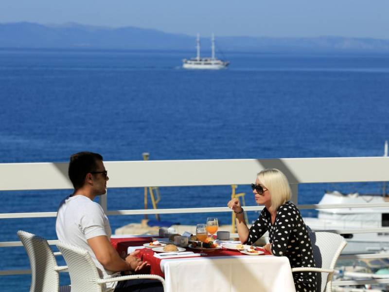 Hotel Dalmacija, Makarska, Dalmatia, Croatia 