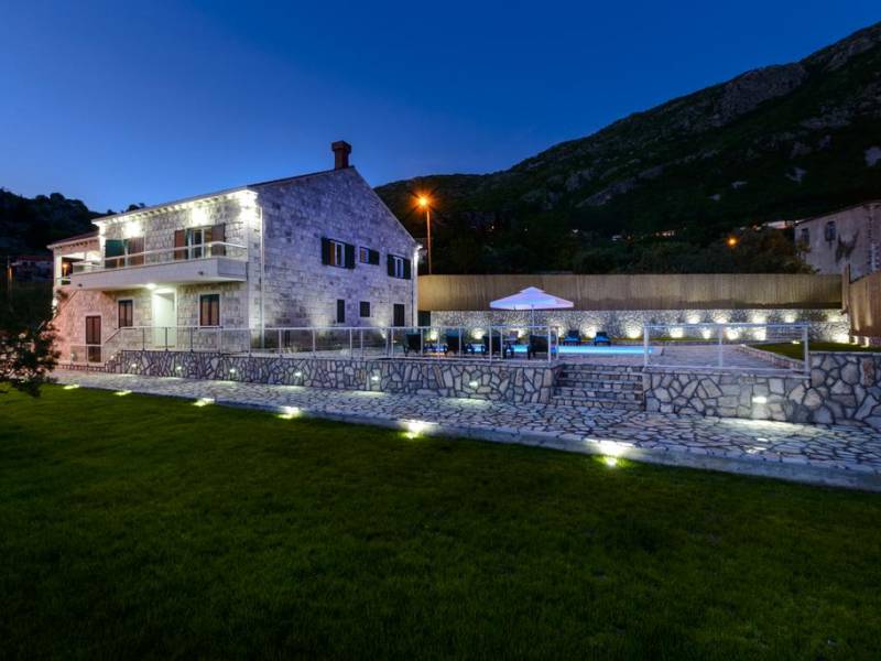 Luxury villa with pool, Dubravka, Dubrovnik, Croatia 