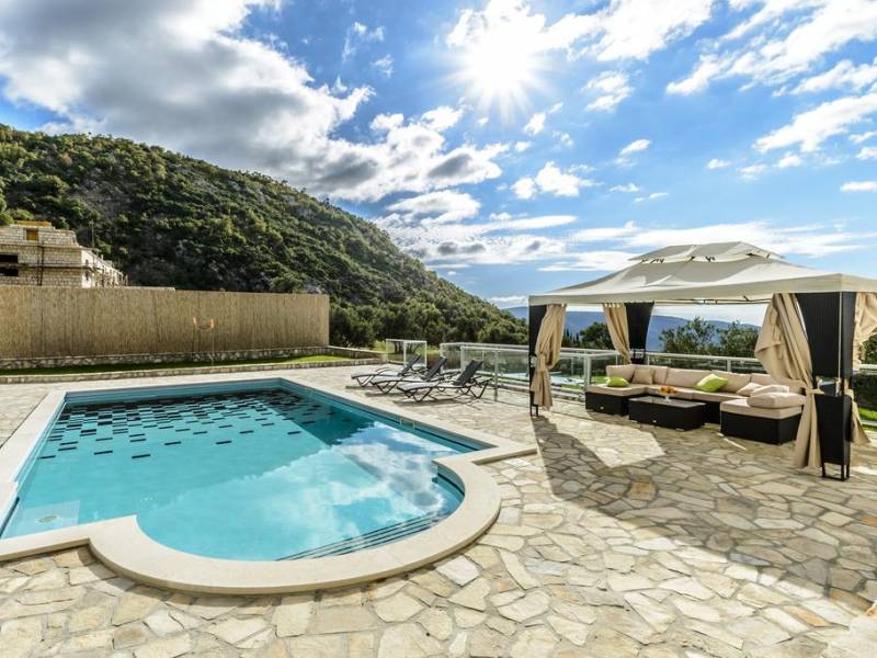 Luxury villa with pool, Dubravka, Dubrovnik, Croatia 