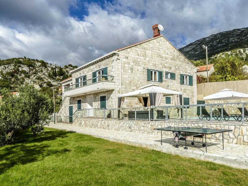 Luxury villa with pool, Dubravka, Dubrovnik, Croatia 