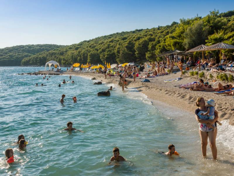 Ferienwohnungen Medena, Seget Donji, Trogir, Dalmatien, Kroatien 