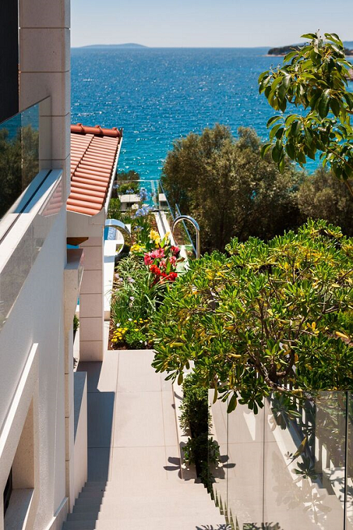 Villa de luxe avec piscine sur lîle de Ciovo, Dalmatie, Croatie 