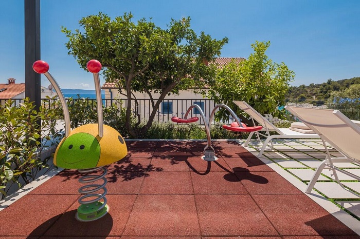 Villa de luxe avec piscine sur lîle de Ciovo, Dalmatie, Croatie 