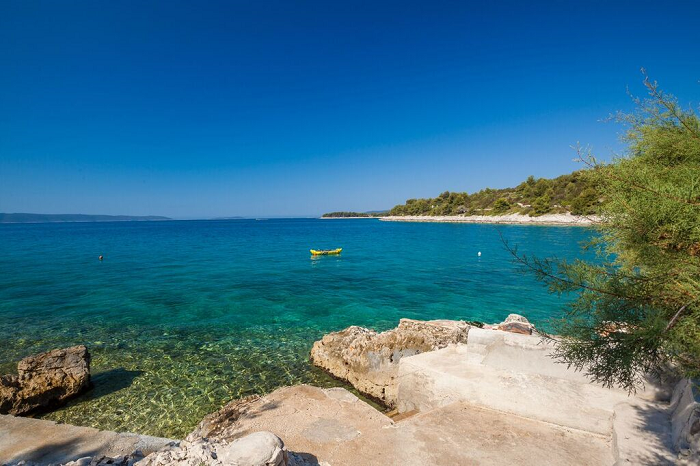 Luksuzna vila z bazenom na otoku Čiovo, Dalmacija, Hrvaška 