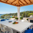 Luxe villa met zwembad op het eiland Ciovo, Dalmatië, Kroatië 