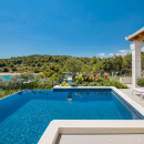 Luxe villa met zwembad op het eiland Ciovo, Dalmatië, Kroatië 