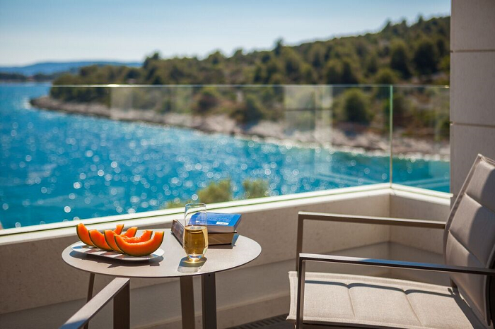 Villa de luxe avec piscine sur lîle de Ciovo, Dalmatie, Croatie 