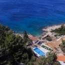 Luxus-Villa mit Pool auf der Insel Hvar, direkt am Meer, Dalmatien, Kroatien 