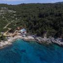 Luxusná vila s bazénom na ostrove Hvar, pri mori, Dalmácia, Chorvátsko 