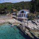 Luxus villa medencével Hvar szigetén, a tenger mellett, Dalmácia, Horvátország 