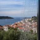 Luxus villa medencével, kilátással a tengerre, Vis, Dalmácia, Horvátország 